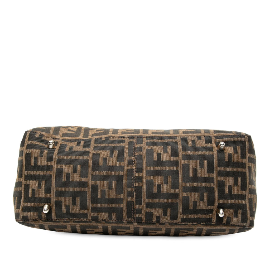 Fendi Small Zucca Canvas Twins Tote