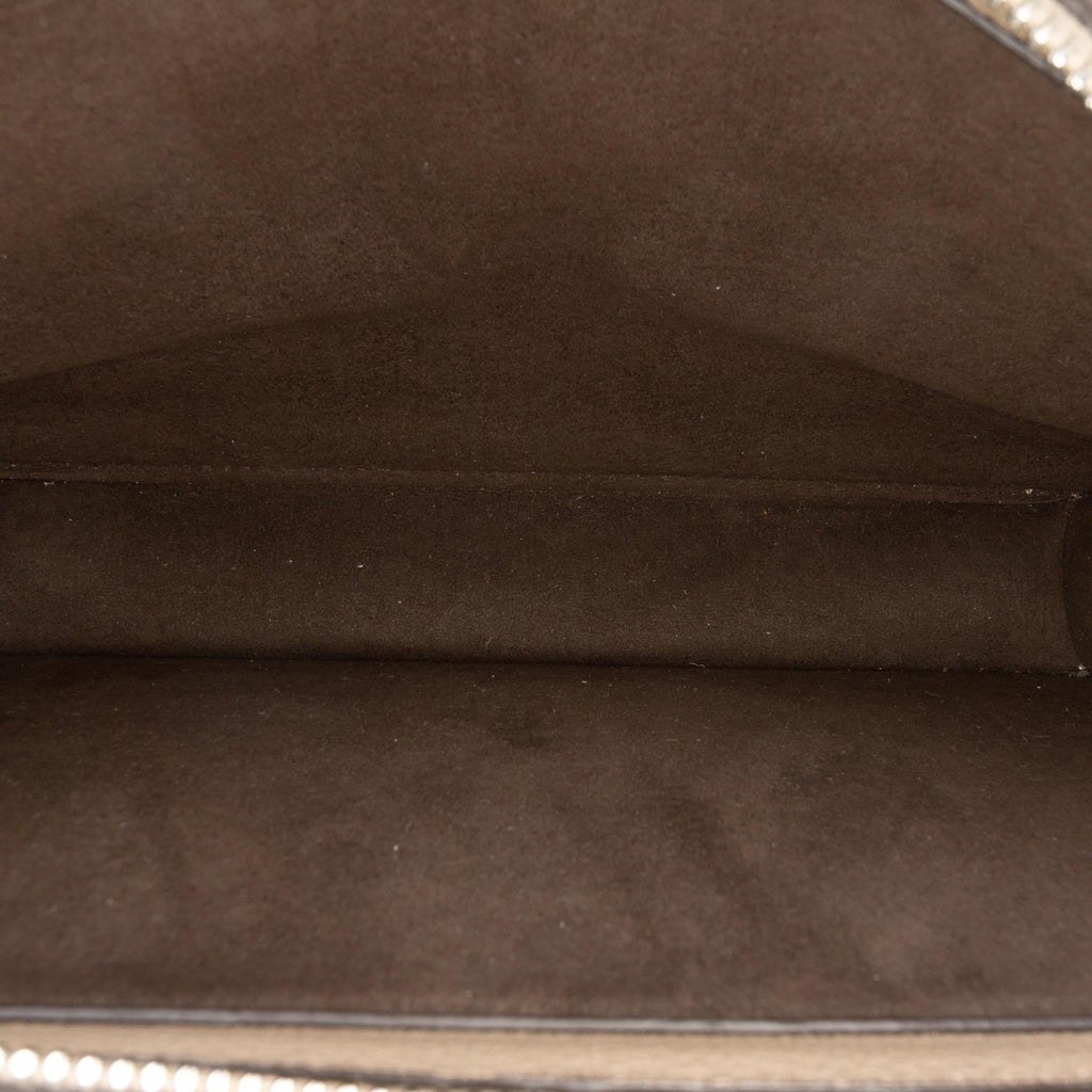 Fendi Small Zucca Leather Peekaboo ISeeU Satchel