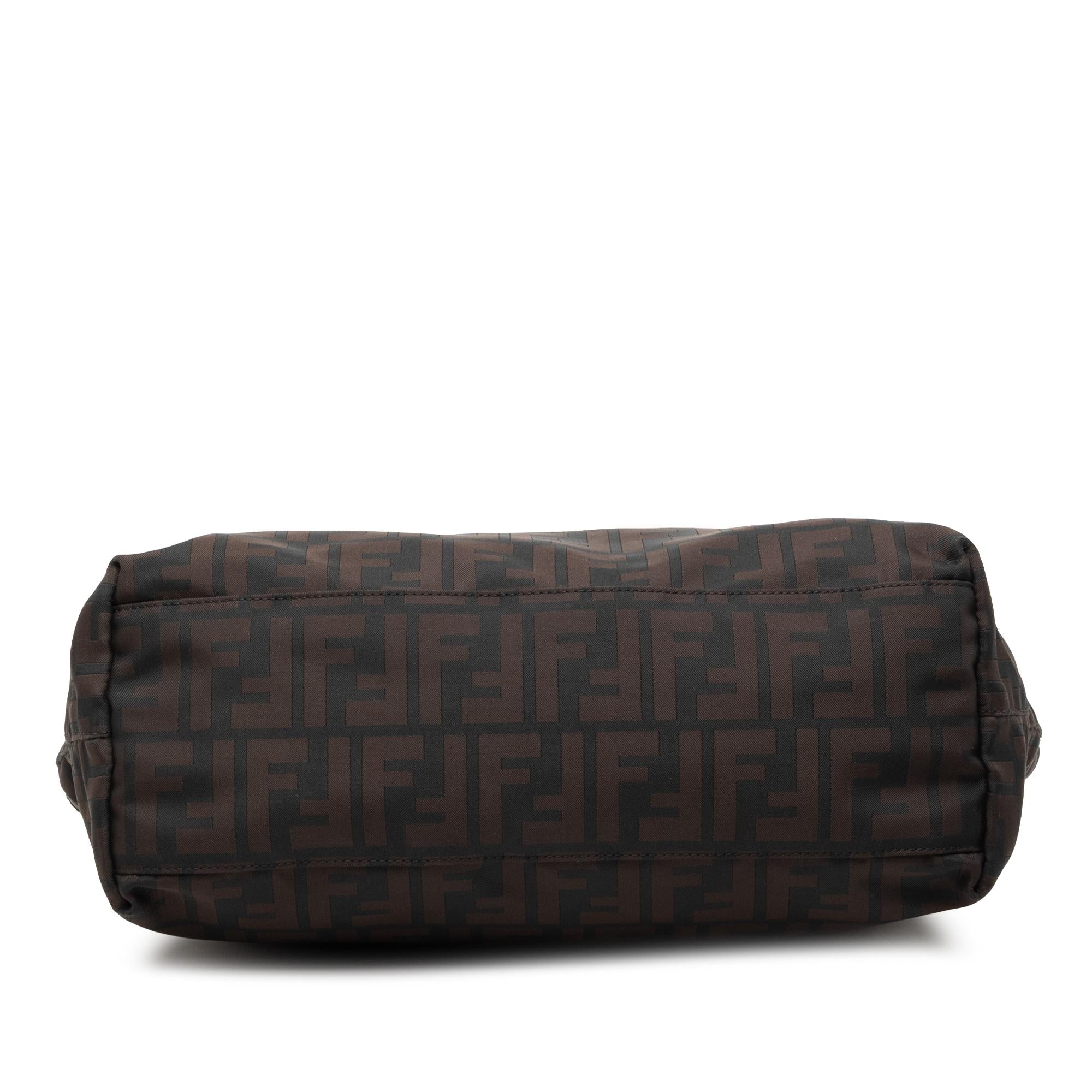 Fendi Small Zucca Nylon Roll Tote