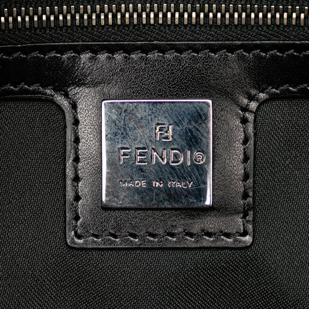 Fendi Small Zucchino Canvas Handbag