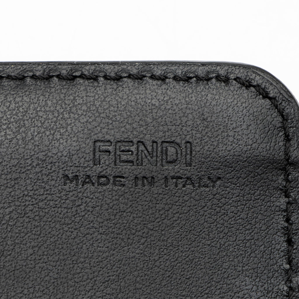 Fendi Leather Rainbow Studs Wallet on Chain
