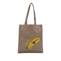 Fendi Sue Tilley Leather Banana Shopper Tote