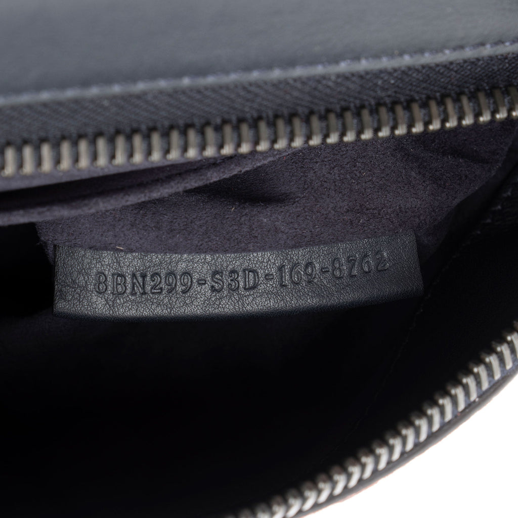 Fendi Quilted Leather Two Tone Dotcom Small Top Handle