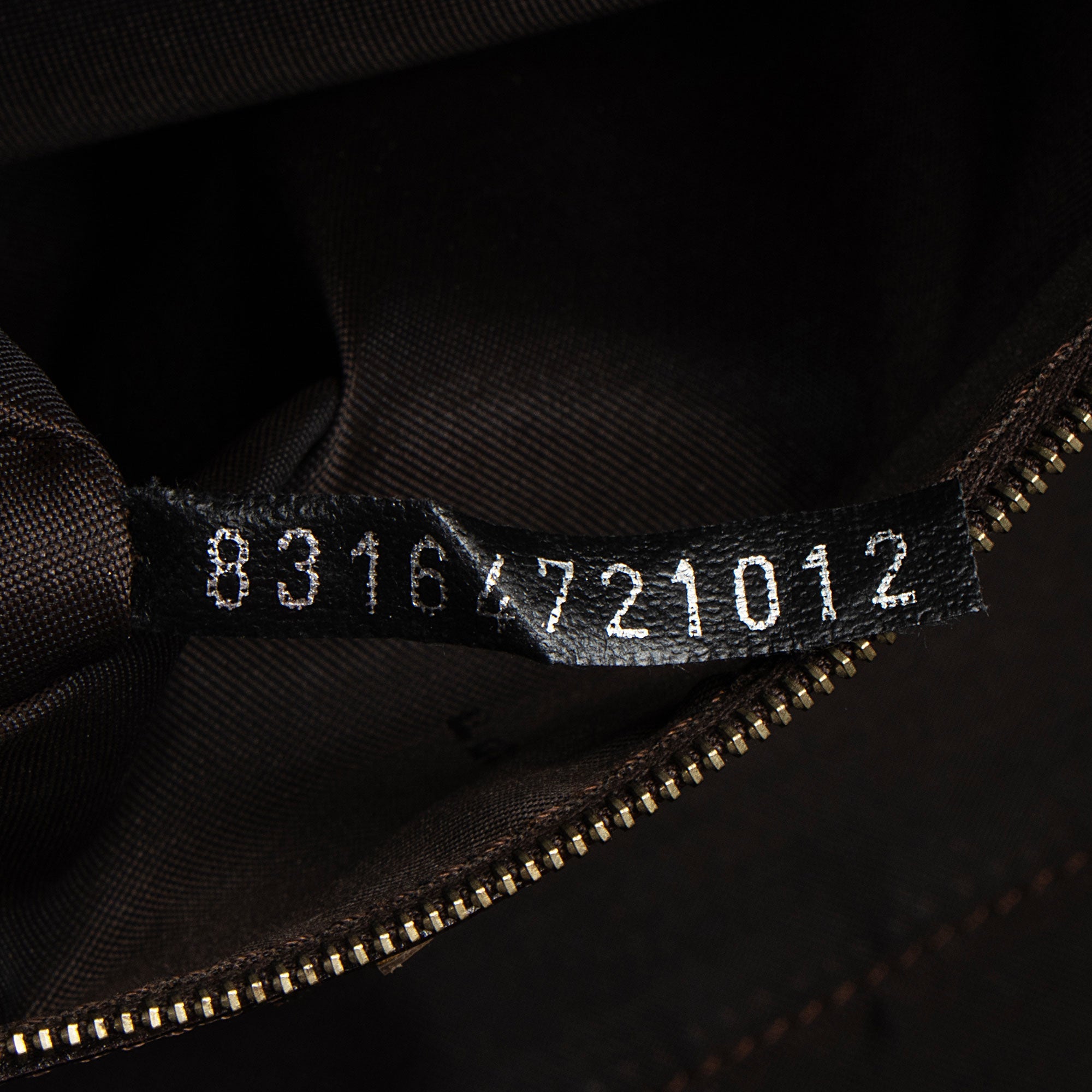Fendi Vintage FF Zucchino Vinyl Satchel