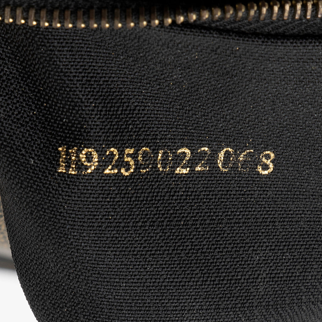 Fendi Vintage Pequin Satchel (SHF-p2iSKx)