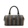 Fendi Vintage Pequin Satchel (SHF-p2iSKx)
