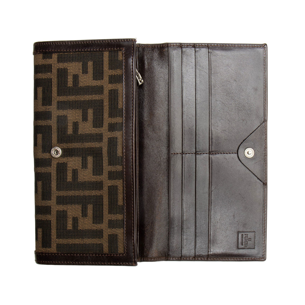 Fendi Vintage Zucca Long Wallet