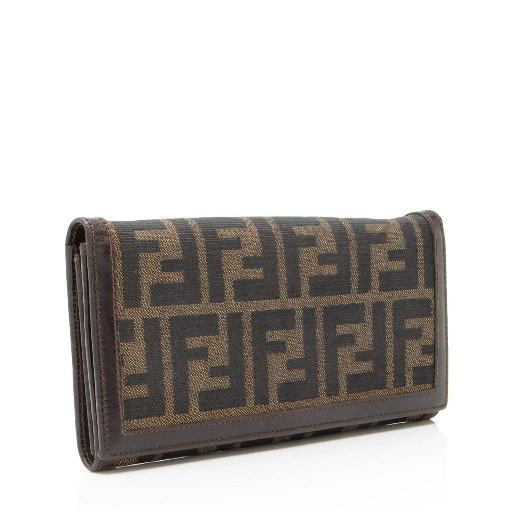 Fendi Vintage Zucca Long Wallet