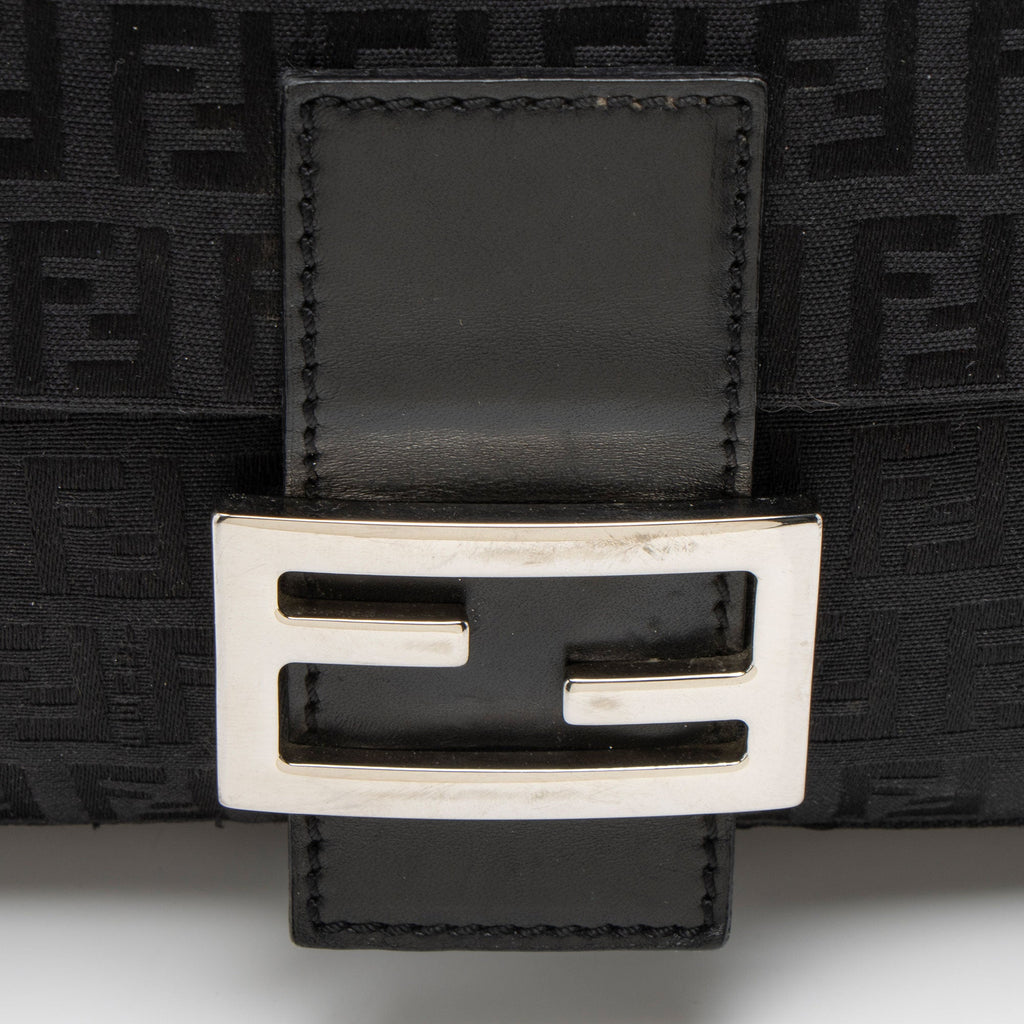 Fendi Vintage Zucchino Baguette Shoulder Bag