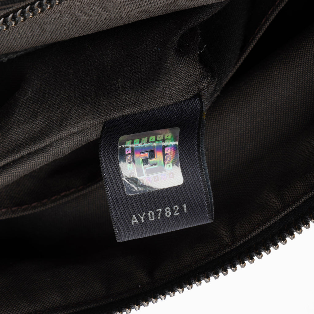 Fendi Vintage Zucchino Canvas Messenger