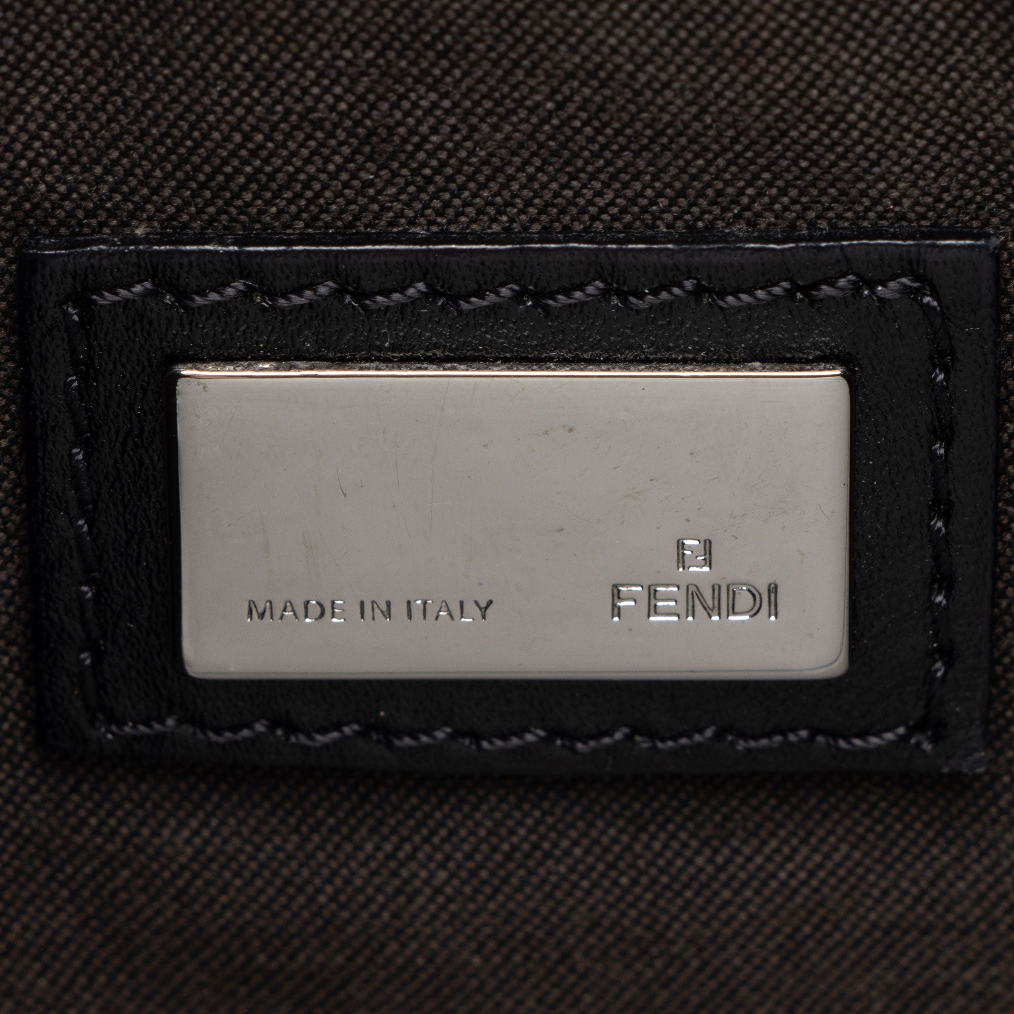 Fendi Vintage Zucchino Canvas Messenger