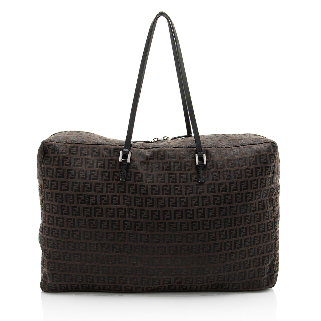 Fendi Vintage Zucchino Zip Tote