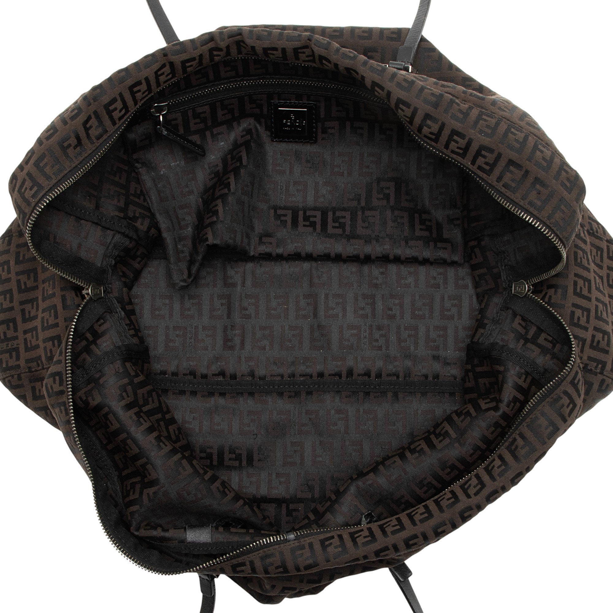Fendi Vintage Zucchino Zip Tote