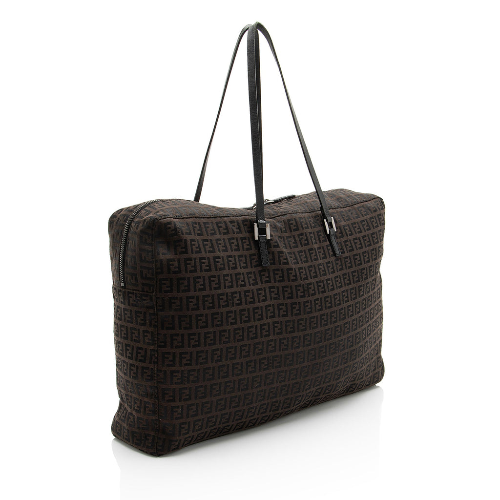 Fendi Vintage Zucchino Zip Tote