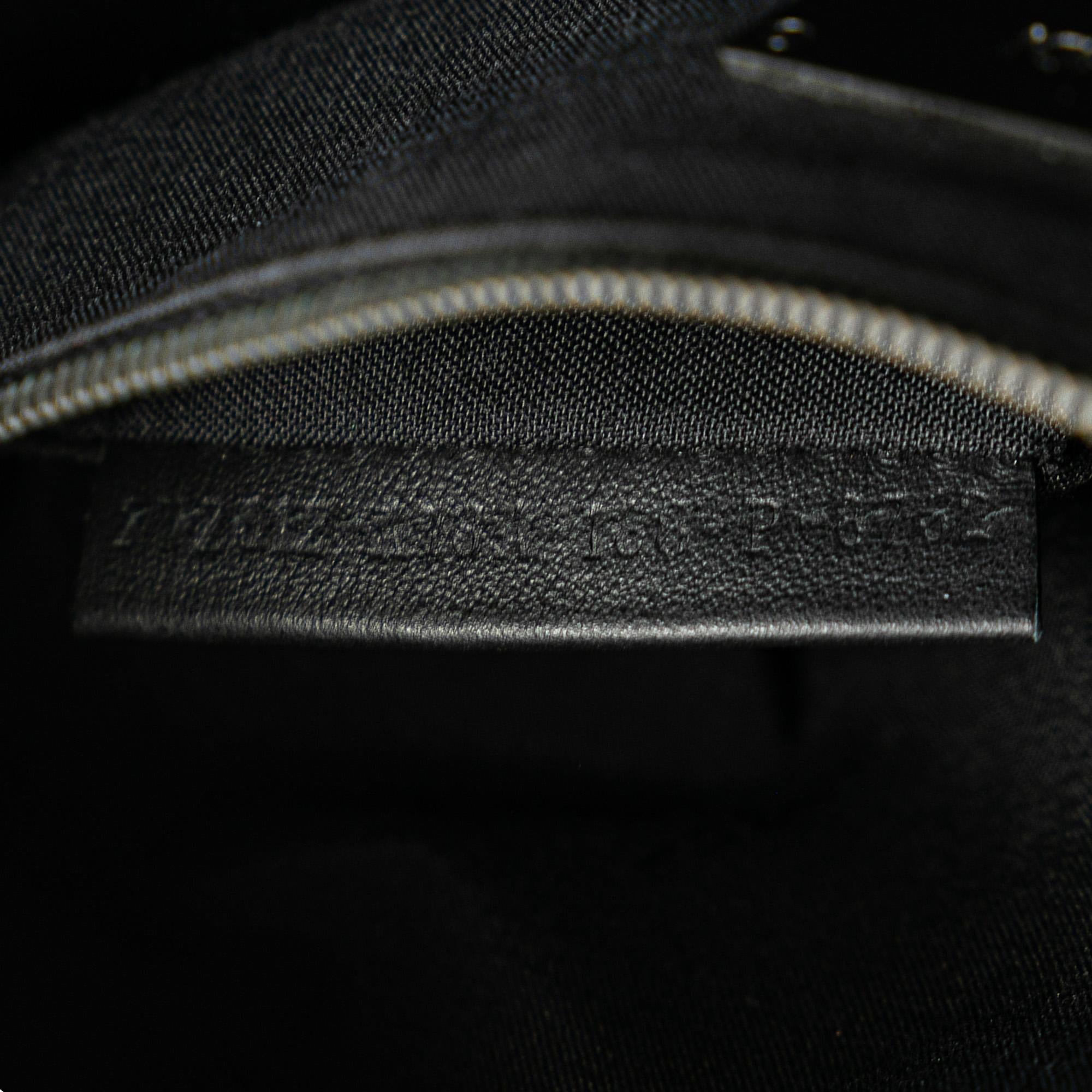 Fendi Vitello Grace Zucca Embossed Leather Backpack