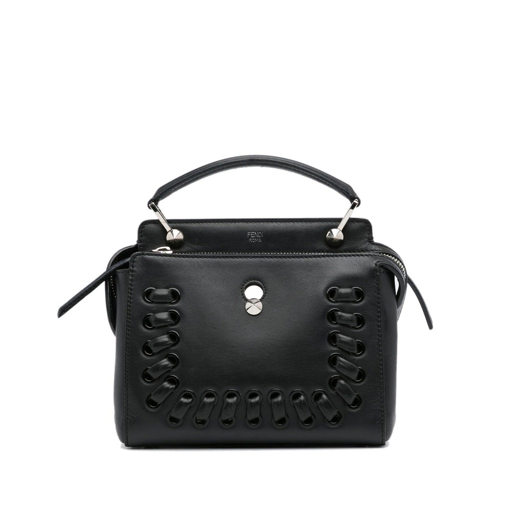 Fendi Whipstitch Dotcom Satchel (SHG-0K3gTl)