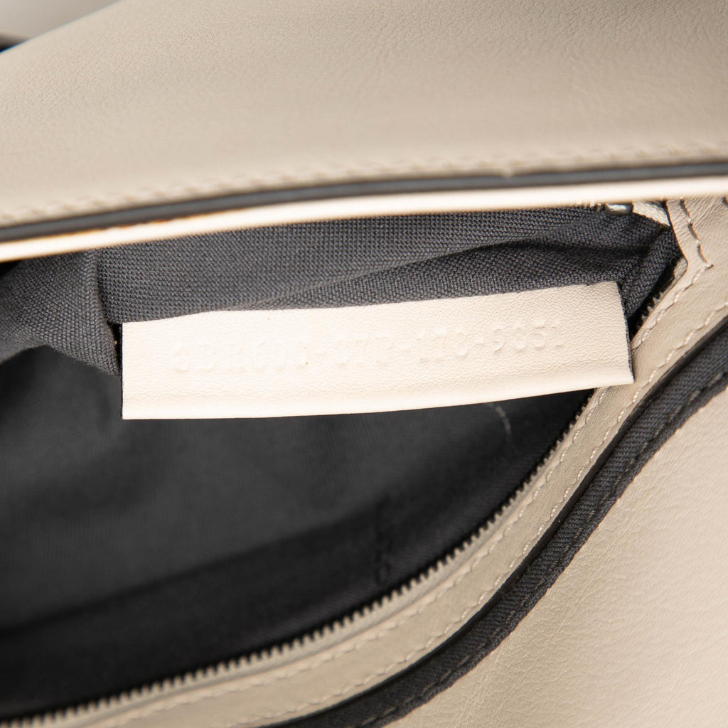 Fendi Whipstitch Leather Baguette Crossbody
