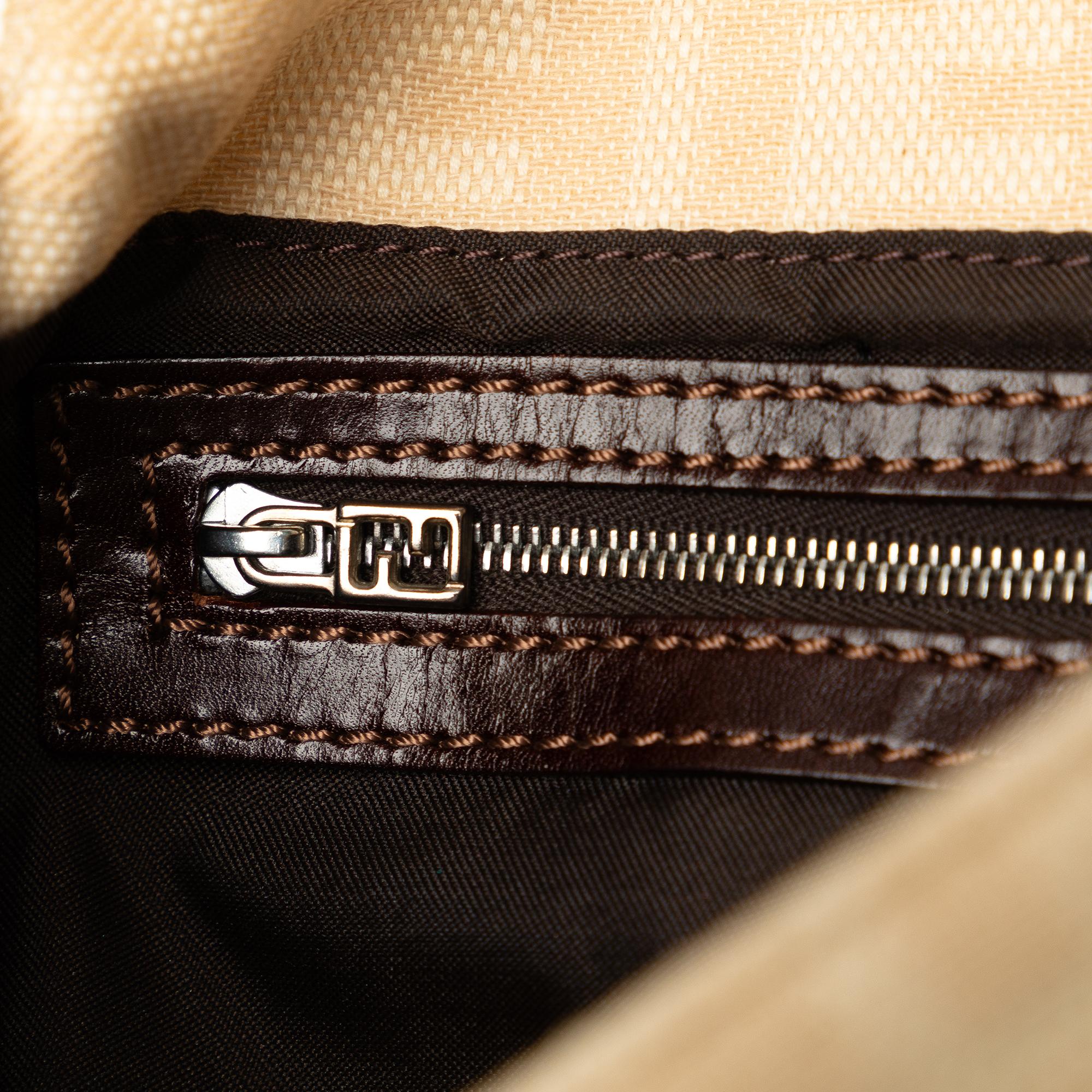 Fendi Zucca Canvas Baguette (SHG-fAm0zf)