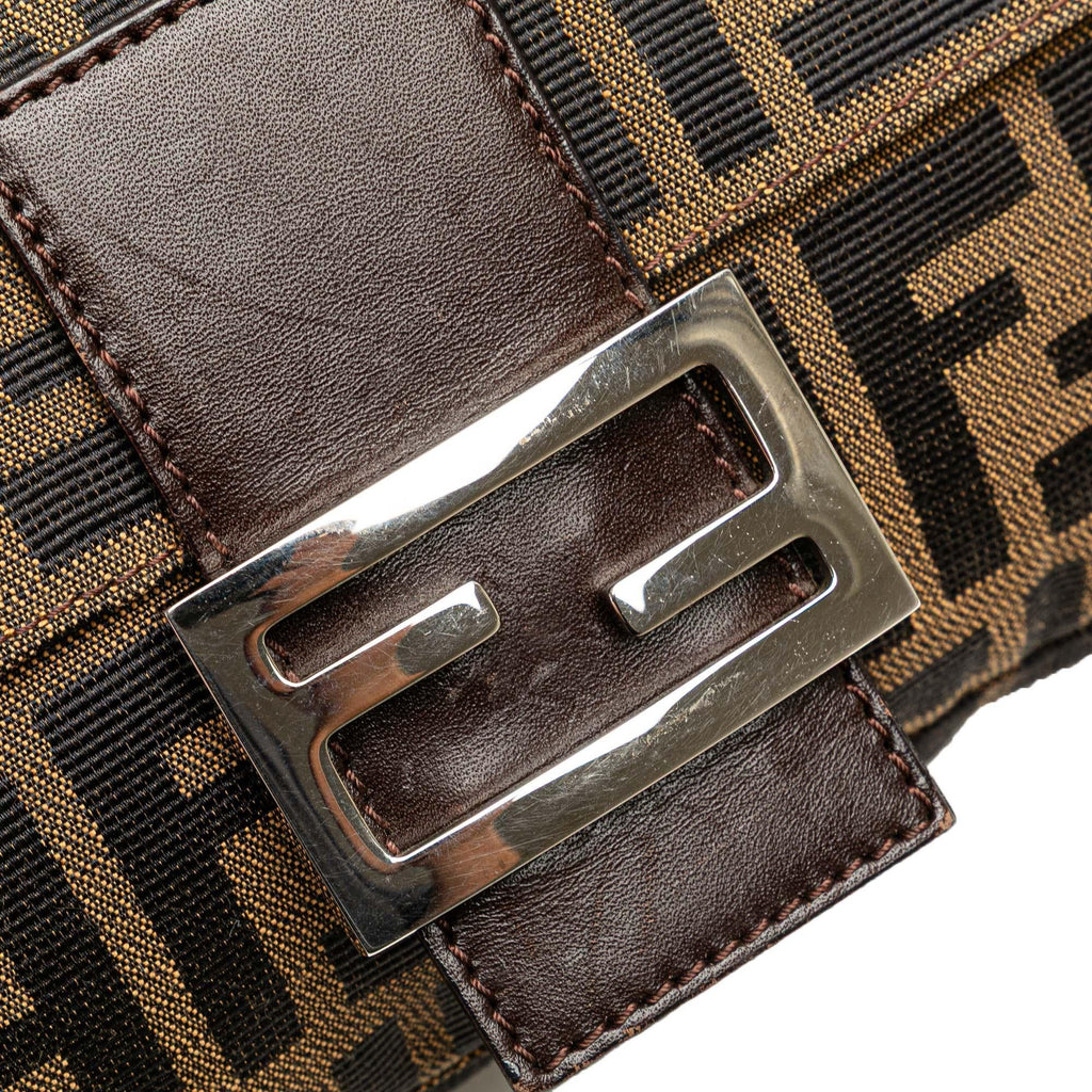 Fendi Zucca Canvas Baguette