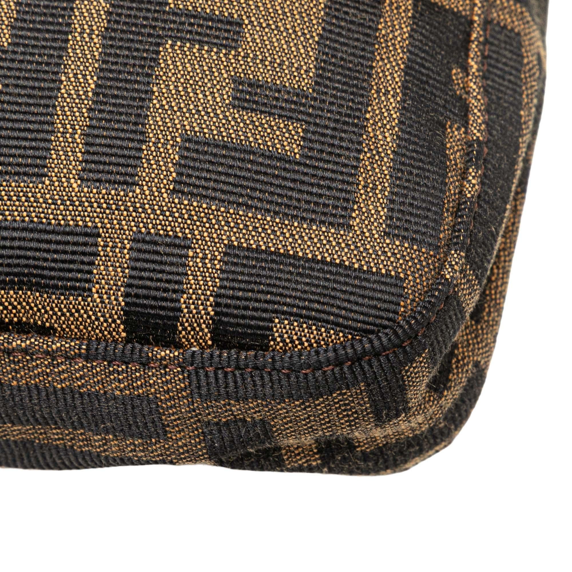 Fendi Zucca Canvas Baguette