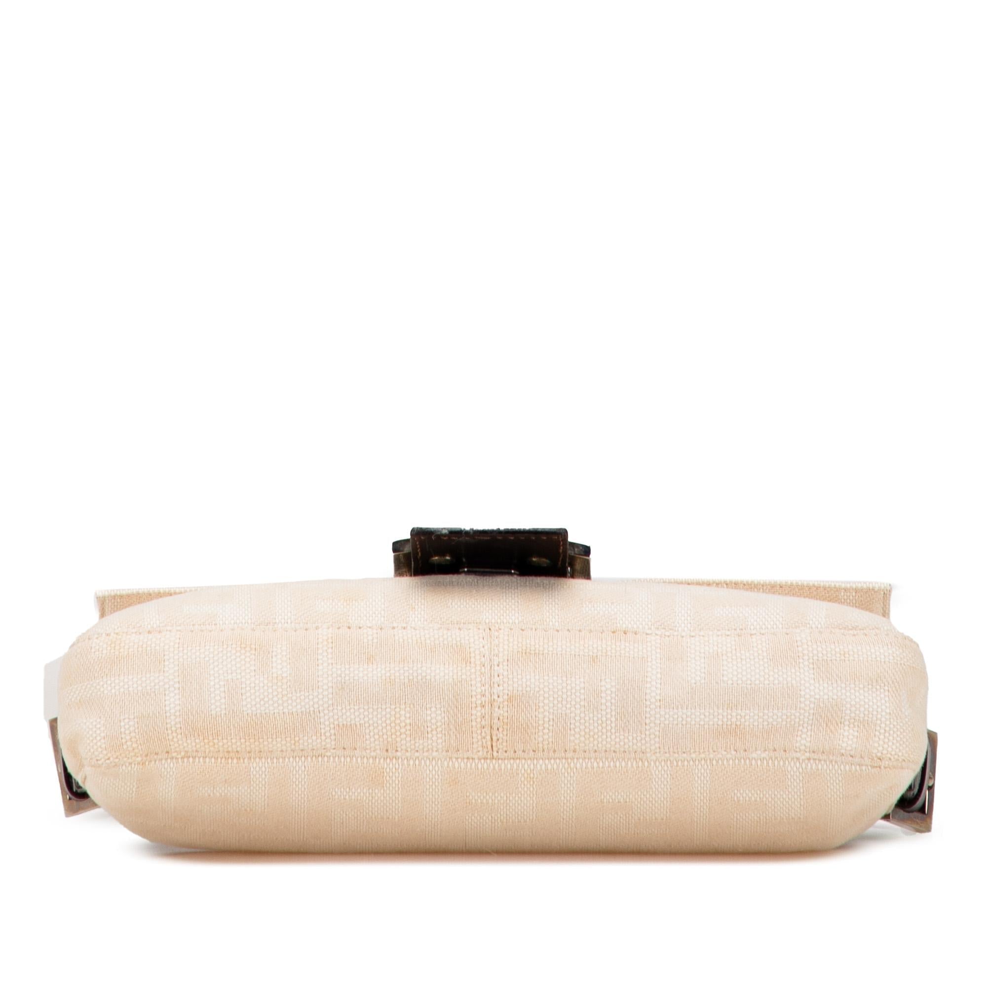 Fendi Zucca Canvas Baguette