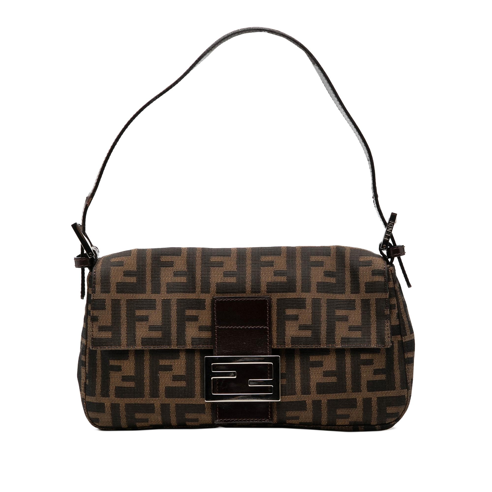 Fendi Zucca Canvas Baguette