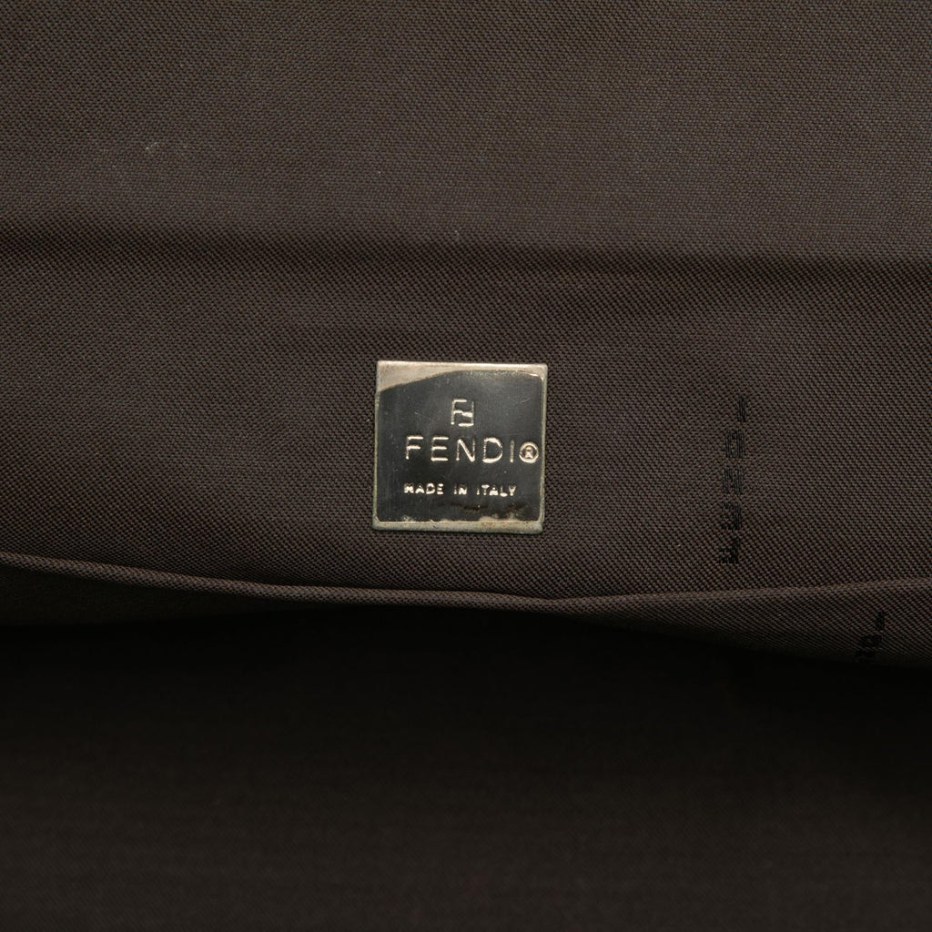 Fendi Zucca Canvas Bento Box Shoulder Bag