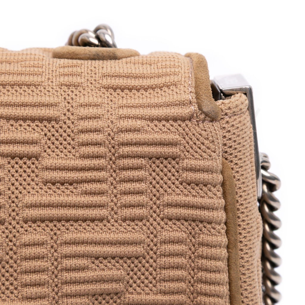 Fendi Zucca Canvas Chain Midi Baguette