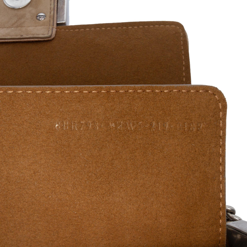 Fendi Zucca Canvas Chain Midi Baguette