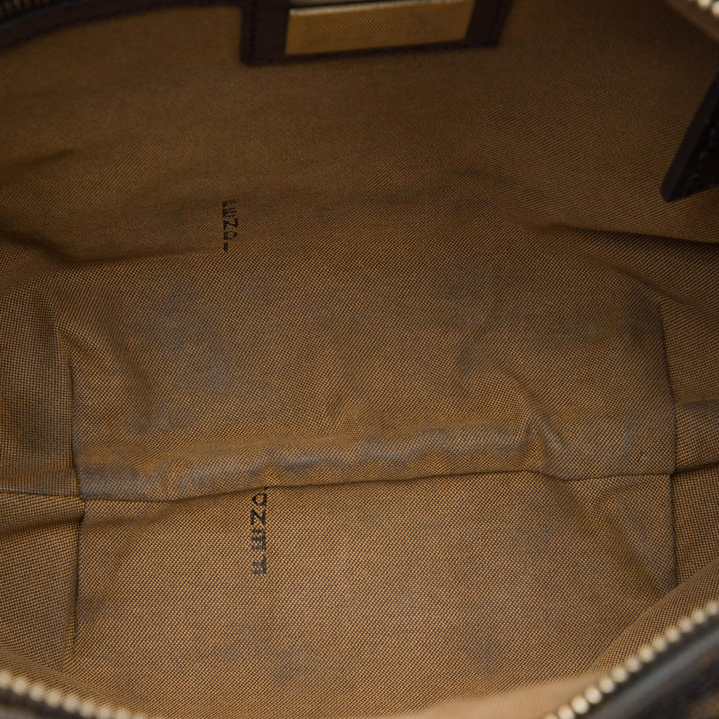Fendi Zucca Canvas Chef Chain Hobo
