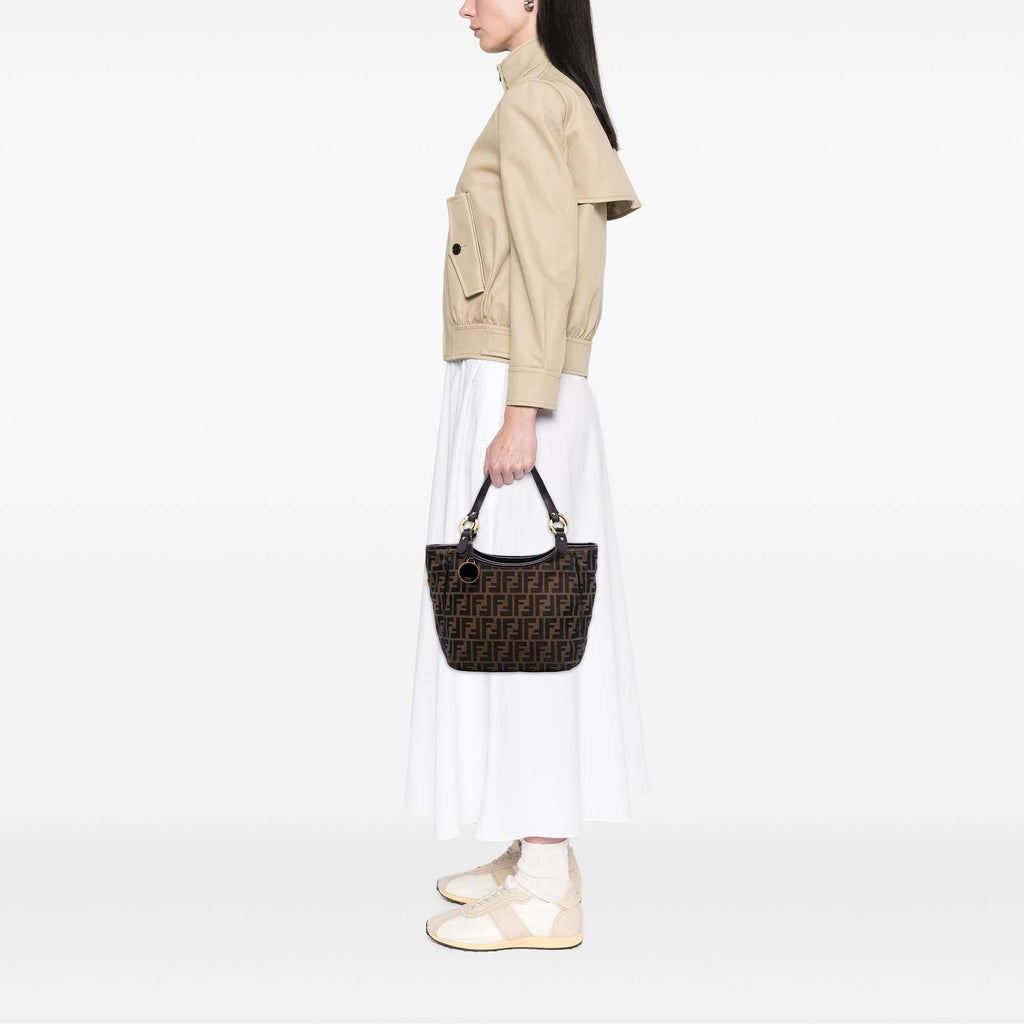 Fendi Zucca Canvas Chef Tote