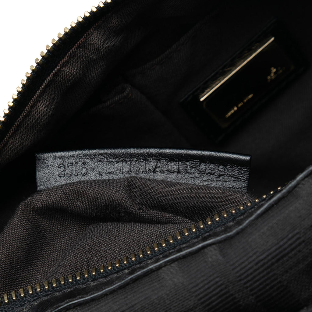Fendi Zucca Canvas Chef Zip Crossbody