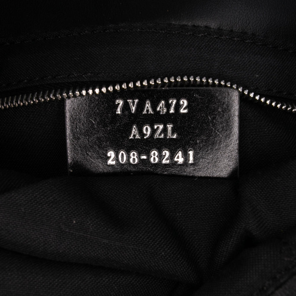 Fendi Zucca Canvas Convertible Baguette Satchel