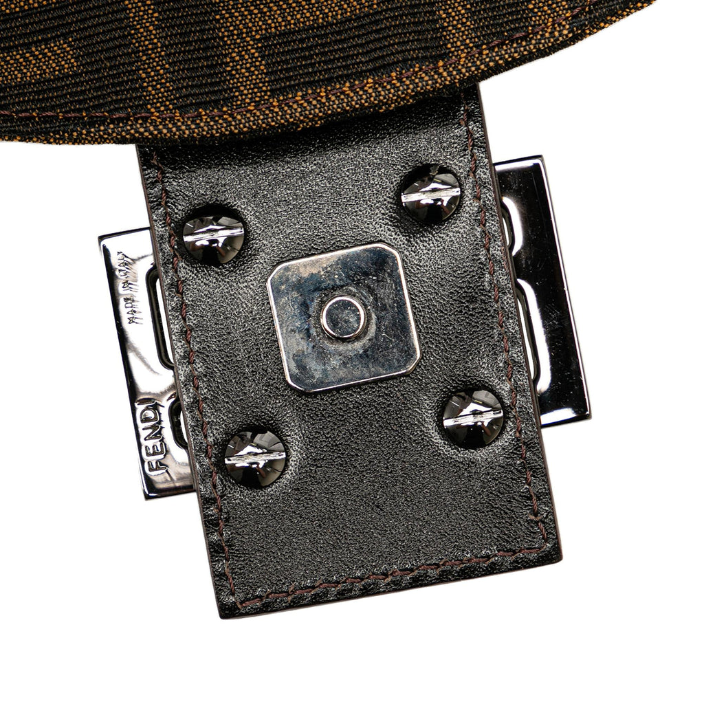 Fendi Zucca Canvas Double Flap Mamma (SHG-fbbxxj)