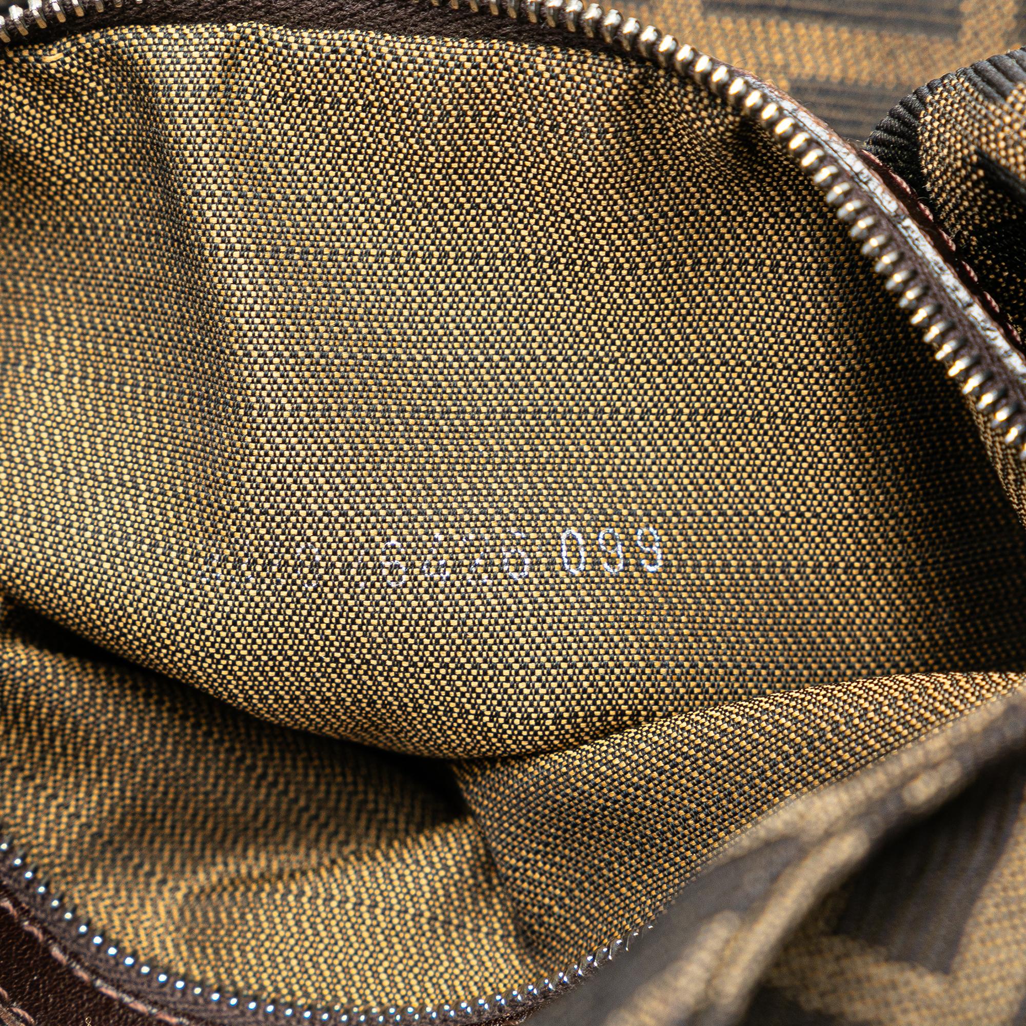 Fendi Zucca Canvas Double Flap Mamma (SHG-9hHdcP)