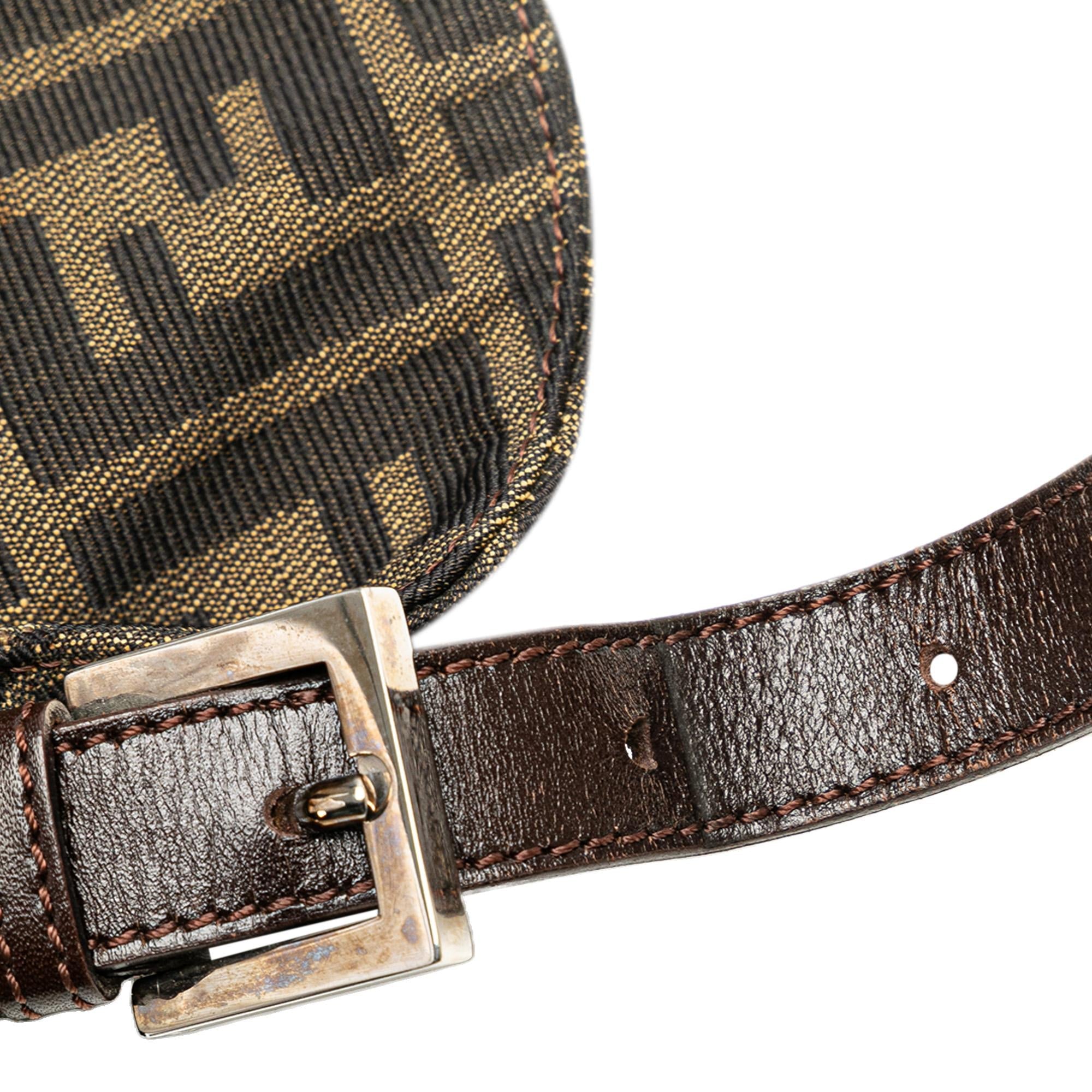 Fendi Zucca Canvas Double Flap Mamma (SHG-IOclRQ)