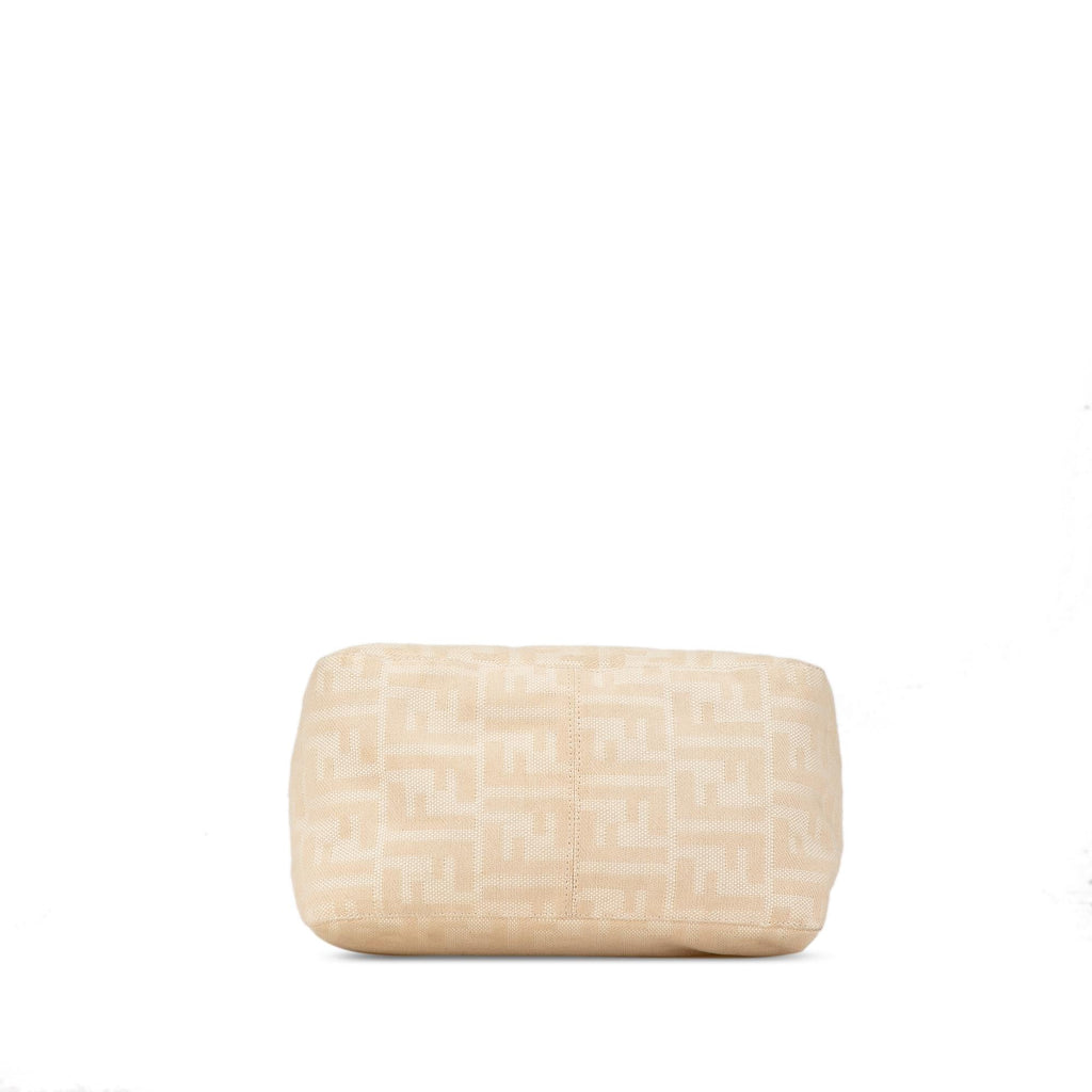 Fendi Zucca Canvas Double Flap Mamma