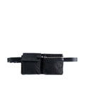 Fendi Zucca Canvas Double Pocket Belt Bag