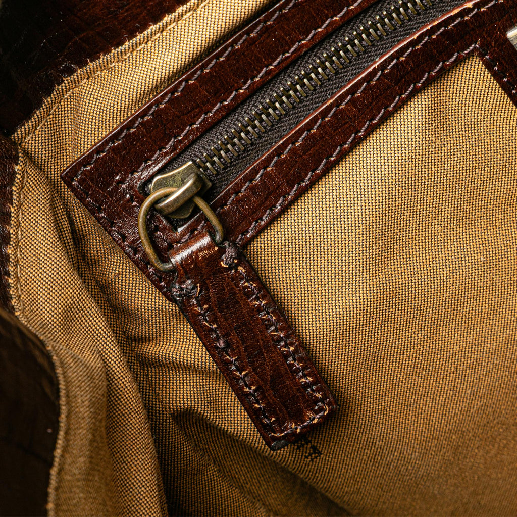 Fendi Zucca Canvas Etniko Handbag