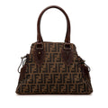 Fendi Zucca Canvas Etniko Handbag