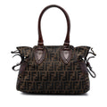 Fendi Zucca Canvas Etniko Handbag