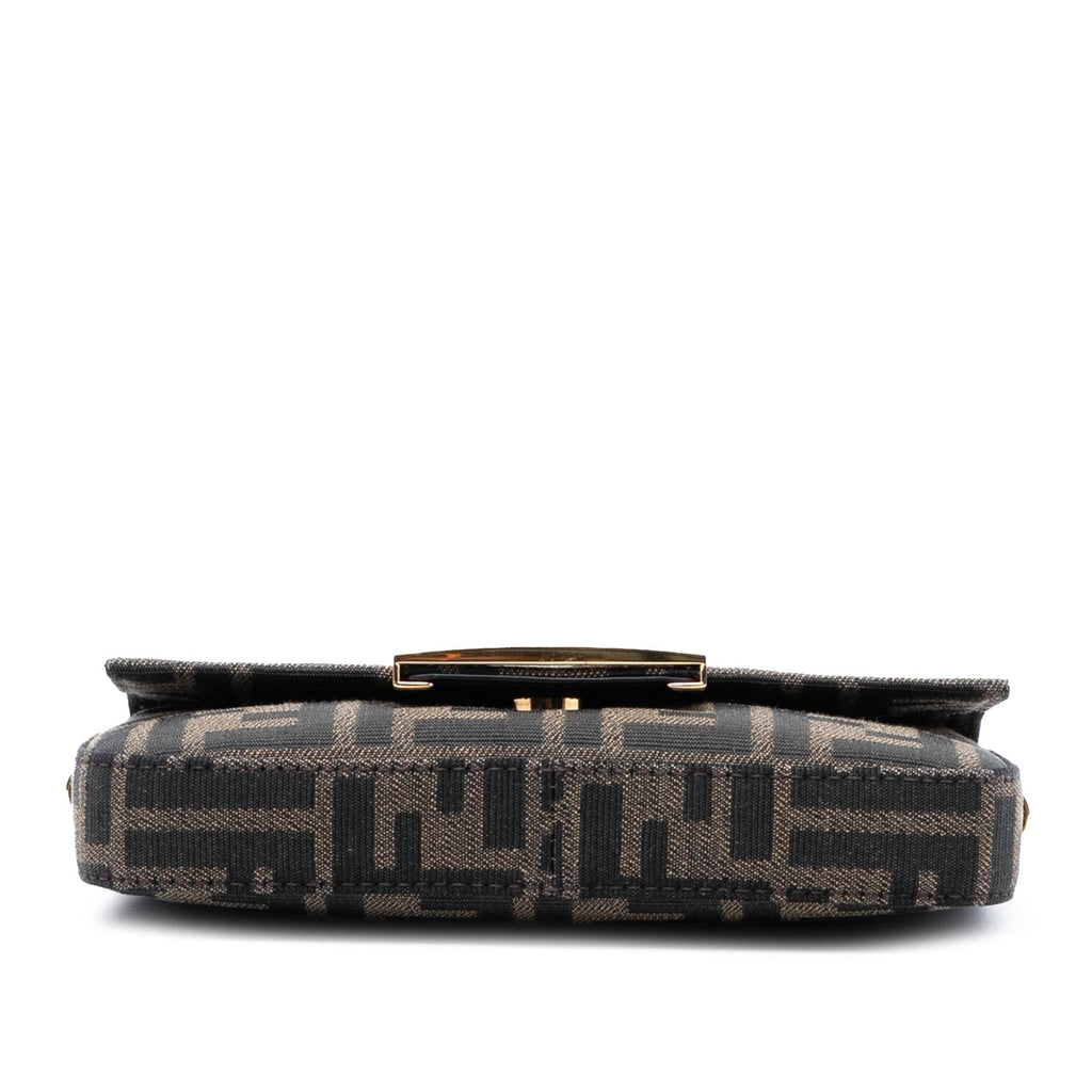 Fendi Zucca Canvas FF 1974 Phone Baguette