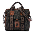 Fendi Zucca Canvas FF Satchel