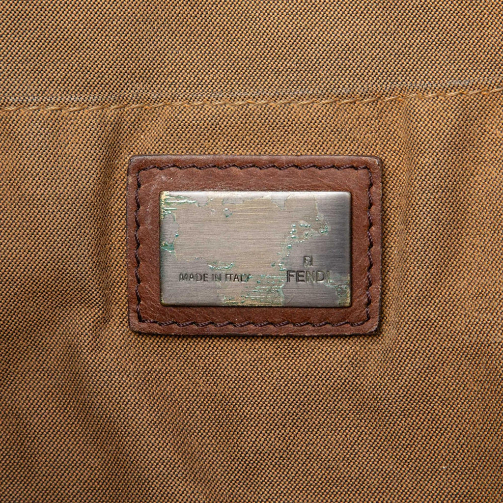 Fendi Zucca Canvas FF Satchel