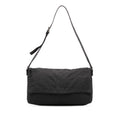 Fendi Zucca Canvas Flap Shoulder Bag
