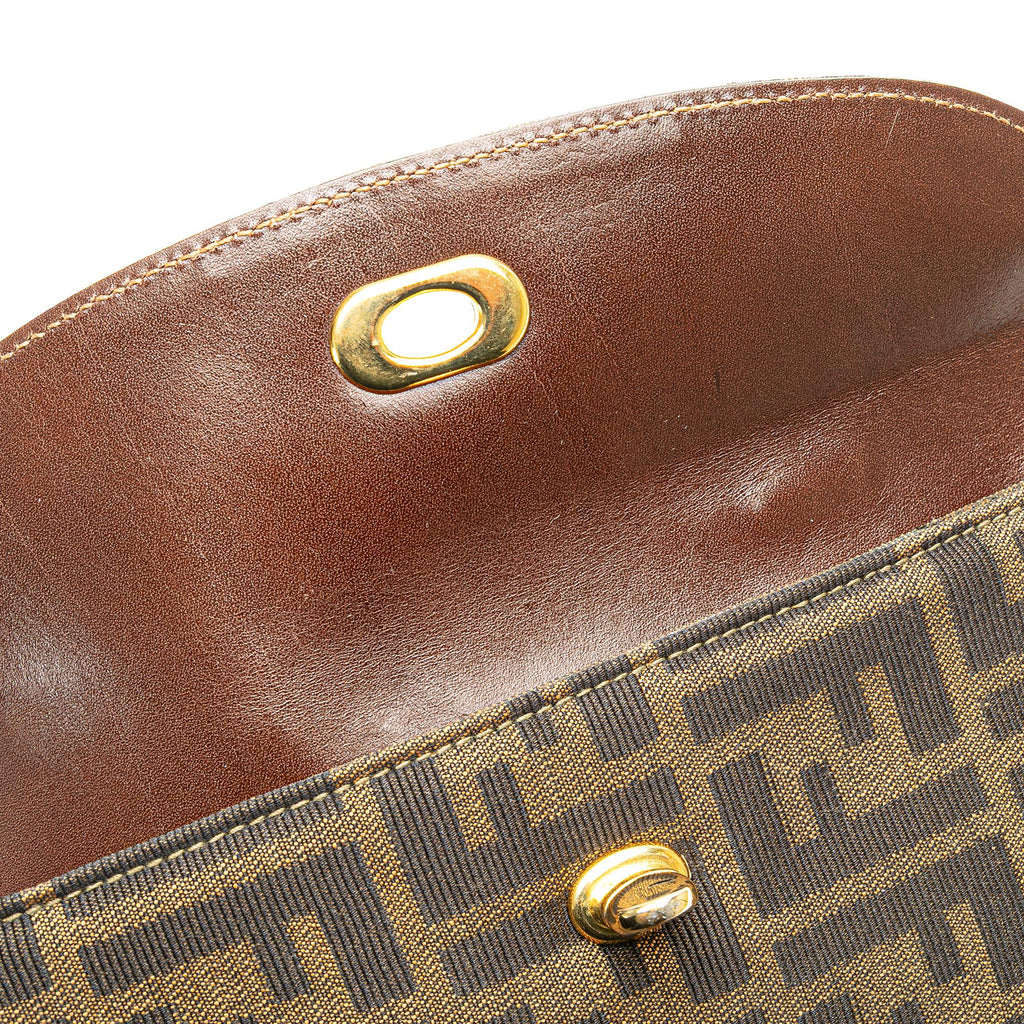 Fendi Zucca Canvas Handbag