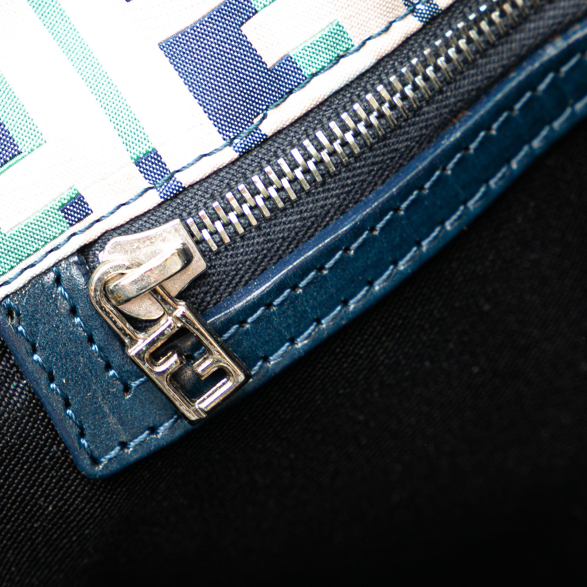 Fendi Zucca Canvas Multicolor Handbag
