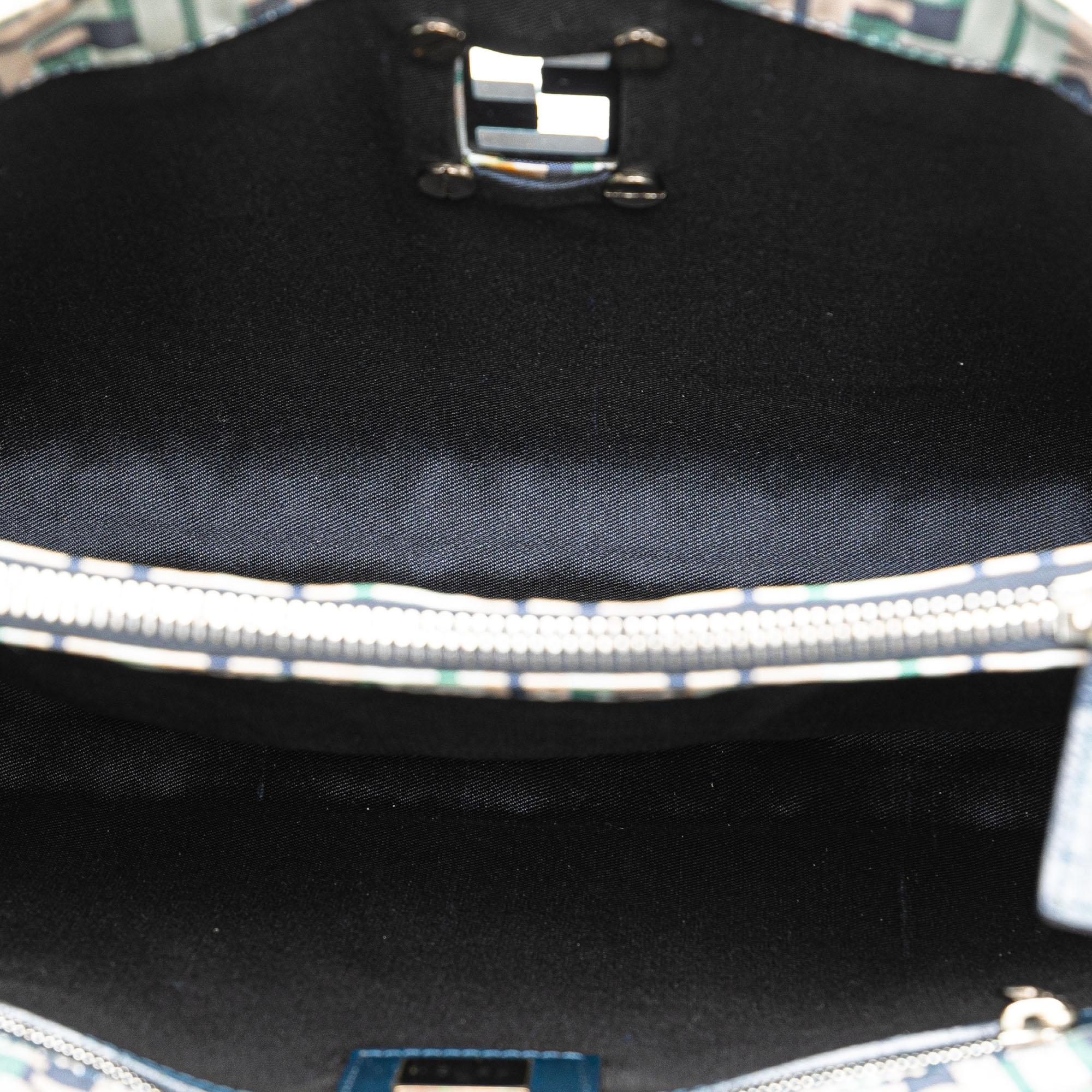 Fendi Zucca Canvas Multicolor Handbag