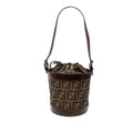 Fendi Zucca Canvas Palazzo Bucket Bag