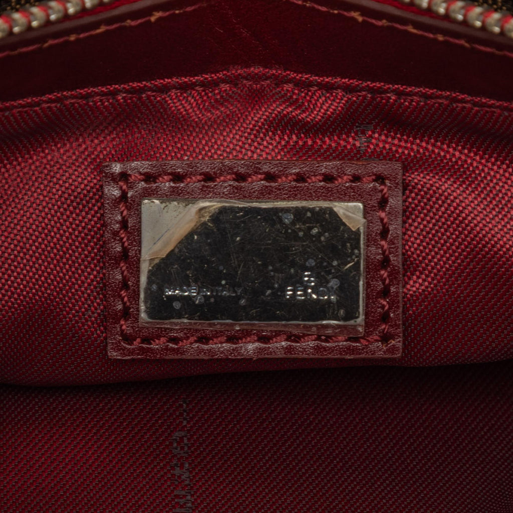 Fendi Zucca Canvas Pochette